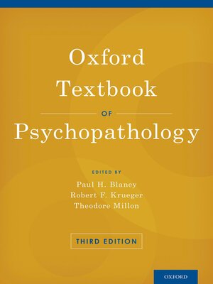 cover image of Oxford Textbook of Psychopathology
